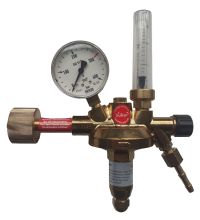 Druckminderer für CO²/Argon m. Flowmeter